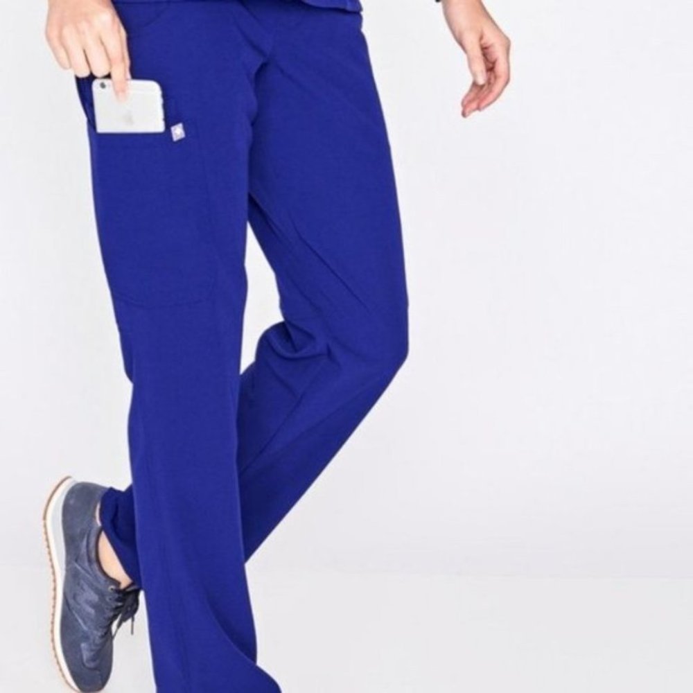 Figs Kade Scrub Bottoms Pants. Deep Royal Blue.‎ XS Scrubs Pant